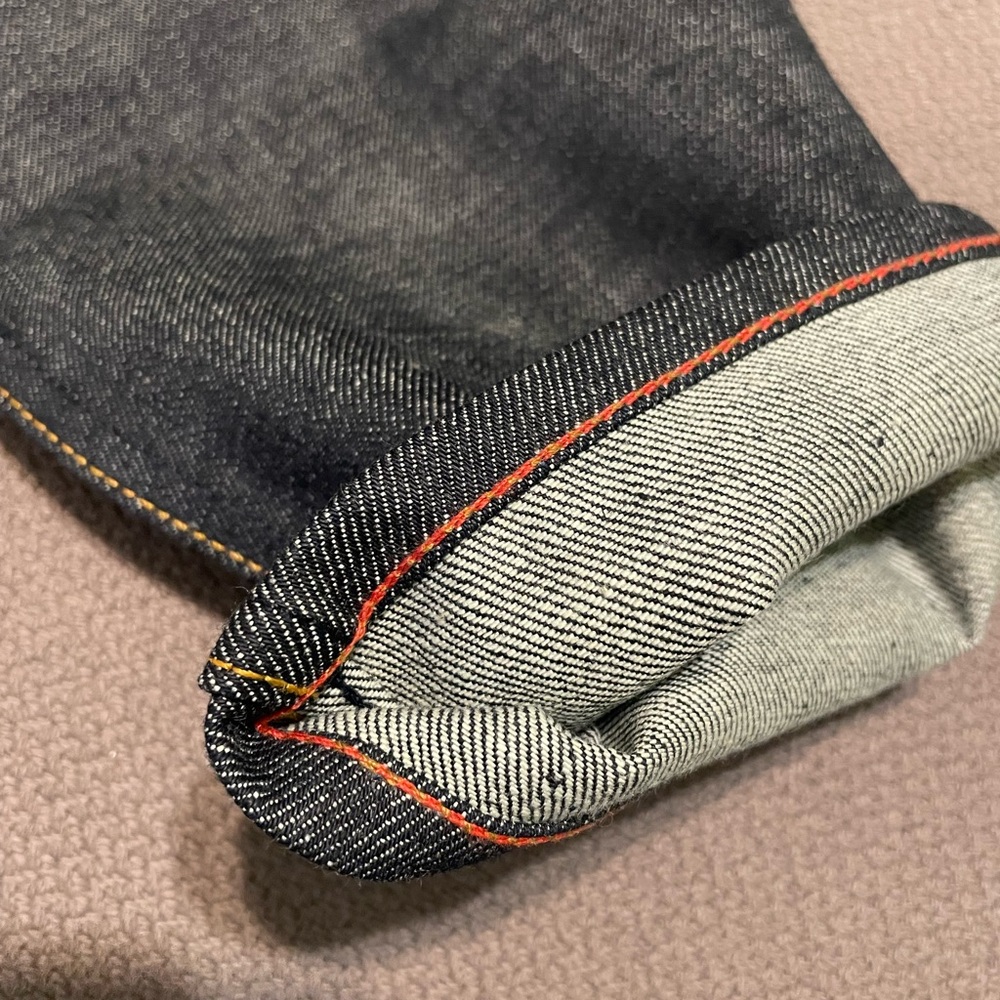Gustin deep blue indigo #75 Okayama selvedge denim - Picture 4 of 12